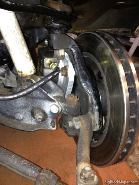 1973 Dodge Dart - Discbrake upgrade C-body disc rotors