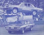 International Auto DareDevils Stuntteam using the 1970 Dodge